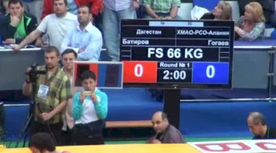 66 lbs finals Adam Batirov vs. Alan Gogaev