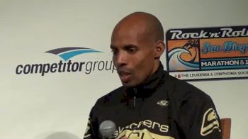 Meb Keflezighi discusses career almost ending after 2008 Trials at 2012 Rock 'n' Roll San Diego Half Marathon