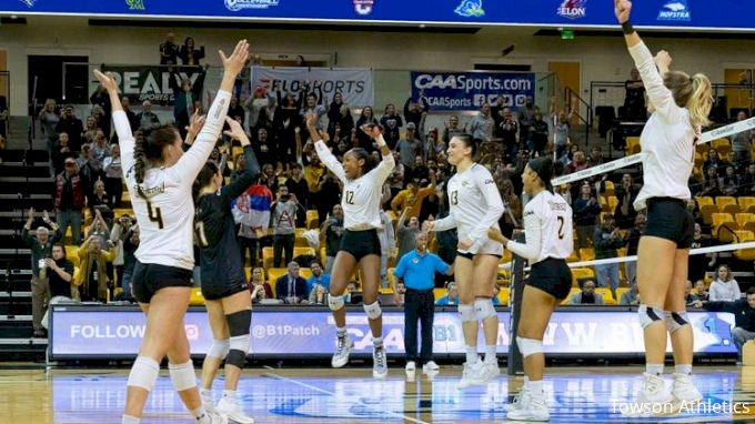 Towson Women's Volleyball Picked Atop CAA Preseason Poll as Two