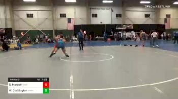 140 lbs Prelims - Grant Moraski, MWC Wrestling Academy vs Wesley Coddington, Unnattached