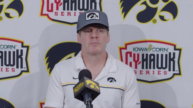 Tom Brands Previews This Weekend's Dual With Iowa State