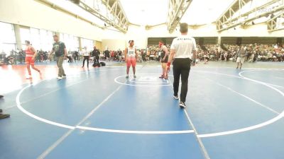 250-I lbs Round Of 16 - Santino Riccione, FORDS Wrestling Club vs Aiden Herbert-Roberts, Paulsboro