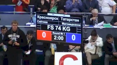 74 lbs round2 Adam Saitiev vs. Magomedkhanov Umahan
