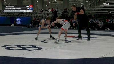 45 kg Quarters - Rylen Wax, Beast Mode Wrestling vs Stephen Bagocius, Steller Trained Wrestling