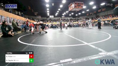 Consolation - Brylee Pyle, Redskins Wrestling Club vs Sammy Taylor III, Geary Youth Wrestling