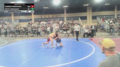 157 lbs Quarterfinal - Xander Fronhofer, Beat The Streets LA vs Keldy Granados, No Team