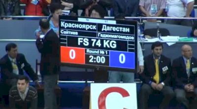 74 lbs round3 Adam Saitiev vs. Gadzhimagomedov Ahmed