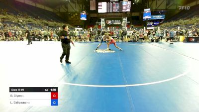 113 lbs Cons 16 #1 - Brady Glynn, IL vs Luke Galipeau, MA