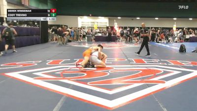 138 lbs Consi Of 64 #2 - Derek Winseman, TN vs Cody Trevino, IA