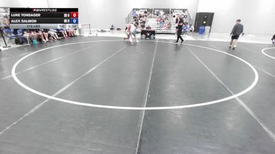 215 lbs Luke Tonsager, South Dakota Blue vs Alex Salmon, Michigan Red