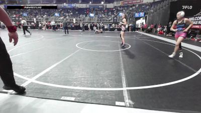 116.4-123.4 lbs Quarterfinal - Autumn Wilson, East Kansas Ragles vs Theresa Hamilton, Bartlesville Wrestling Club