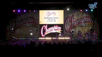 Evolution Cheer - Teal Frenzy [2024 L3 Youth - D2 Day 1] 2024 Champion Cheer and Dance Grand Nationals