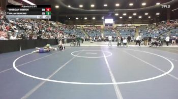 140 lbs Cons. Round 2 - Dajah Jenkins, Salina-South Hs vs Morgan Hinton, Spring Hill HS