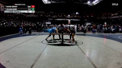 Girls 138 lbs Cons. Round 3 - Olivia Brody, West Mesa vs Lillian Barr, Cleveland