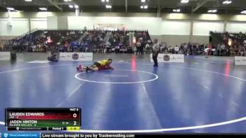 133 lbs Semis & 3rd Wb (16 Team) - Jaden Hinton, Baldwin Wallace vs Lauden Edwards, Coe