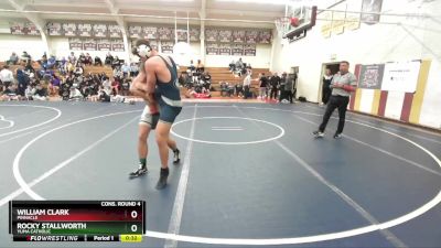 175 lbs Cons. Round 4 - Rocky Stallworth, Yuma Catholic vs William Clark, Pinnacle