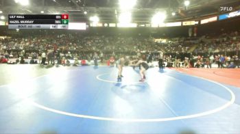 140 lbs Cons. Round 1 - Hazel Murray, Twin Falls vs Lily Hall, Idaho Falls