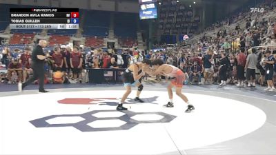 113 lbs Champ. Rd Of 128 - Brandon Avila Ramos, NV vs Tobias Guillen, ID