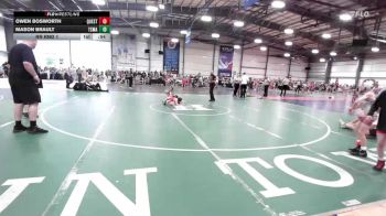 56 lbs Rr Rnd 1 - Owen Bosworth, Quest School Of Wrestling ES vs Mason Brault, Terps SMASH ES