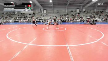 70 lbs Rr Rnd 1 - Milo Albright, 4M Strength vs Blake Wood, Roughneck Wrestling Club