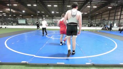 220 lbs 3rd Place - Jaron Molgard, Red Roots Wrestling Club vs Scott Santos, Smittys Barn