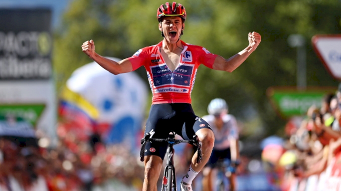 Remco Evenepoel wins at the 2022 Vuelta a Espana
