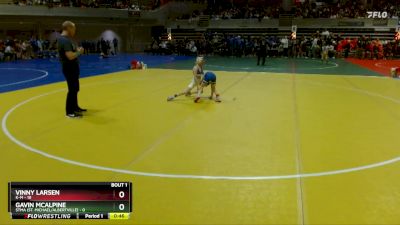 60 lbs Semis (4 Team) - Vinny Larsen, K-M vs Gavin McAlpine, STMA (St. Michael/Albertville)
