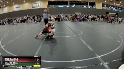 60 lbs Round 1 - Taze Daniels, SouthWest Elite vs Chance Beal, Triangle WA