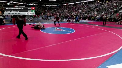 120-4A Champ. Round 1 - Drake VomBaur, Severance vs Lincoln Kruper-Peck, Discovery Canyon