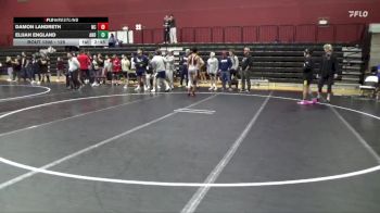 125 lbs Cons. Round 3 - Damon Landreth, Newberry College vs Elijah England, Andrew College