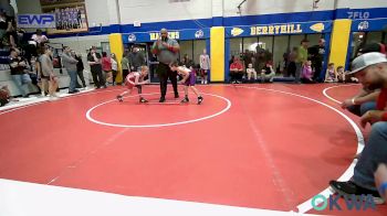 61 lbs Final - Alex Morgan, Fort Gibson Youth Wrestling vs Camden Hollingshead, Mannford Pirate Youth Wrestling