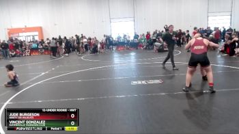 Quarterfinal - Jude Burgeson, Ninety Six Wildcats vs Vincent Gonzalez, Summerville Takedown Club