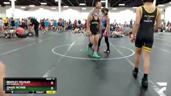 96 lbs Round 4 (8 Team) - Bentley Felmlee, Mat Warriors vs Chase McVige, HFL