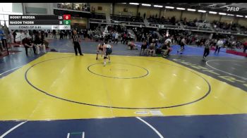 157 lbs Consi Of 8 #1 - Bodey Brzoza, La Salle Academy vs Mason Thorn, South Kingstown