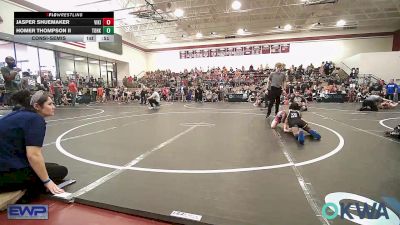 67 lbs Consolation - Jasper Shuemaker, Viking Wrestling Club vs Homer Thompson II, Team Of Hard Knox