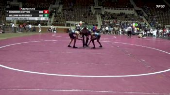 6A 132 lbs Cons. Round 2 - William Hartsfield, Chelsea vs Demarion Cotton, Northridge High School