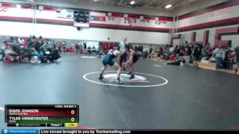 145 lbs Cons. Round 3 - Tyler Vandeventer, Mead vs David Johnson, North Central