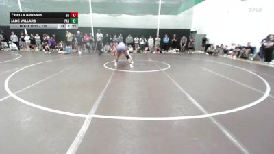 135 lbs Champ. Round 1 - Bella Arrants, GI Grapplers vs Jade Willard, Paola