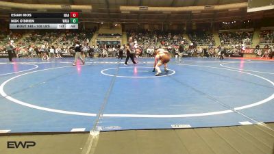 108 lbs Consi Of 8 #1 - Esiah Rios, Idaho Gold Wrestling Club vs Nox O`Brien, Wasatch Wrestling Club