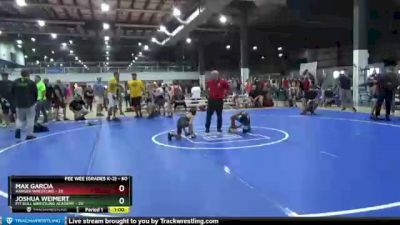 60 lbs Round 2 - Max Garcia, Ranger Wrestling vs Joshua Weimert, Pit ...