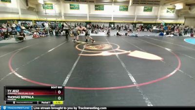 215 lbs Round 3 - Ty Jesz, Sundawg Wrestling Club vs Thomas Seppala, Madison