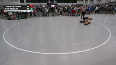 175 lbs Cons. Sub-quarters - Thayne Tjeerdsma, South Dakota vs Zyler Gonzalez, Shelton Wrestling Academy