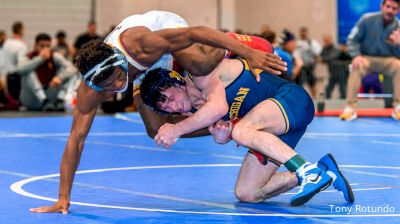 133 lbs Semis - Michael McGee, Arizona State vs Dylan Ragusin, Michigan