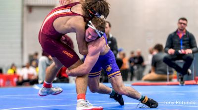 141 lbs Quarters - Tom Crook, Virginia Tech vs Cael Happel, Northern Iowa