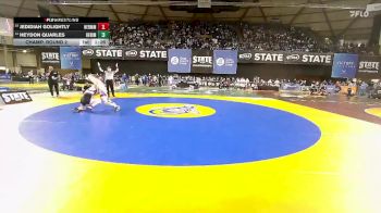 Boys 3A 150 lbs Champ. Round 2 - Jedidiah Golightly, Hermiston vs Heydon Quarles, Heritage
