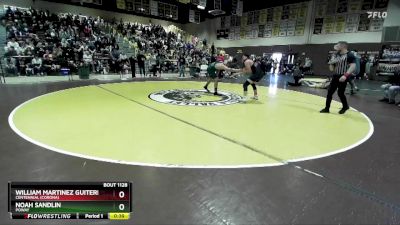 175 lbs Cons. Round 6 - Noah Sandlin, Poway vs William Martinez Guiterrez, Centennial (Corona)