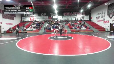 138 lbs Quarterfinal - Tyler Phernetton, Buhl vs Julian Hernandez, Gooding