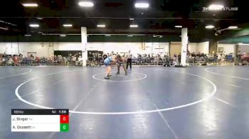 180 lbs Prelims - Jason Singer, PA vs Alexander Dossett, GA