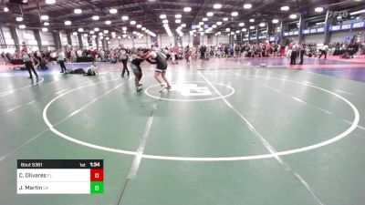 220 lbs Round Of 64 - Connor Olivares, FL vs Joseph Martin, GA