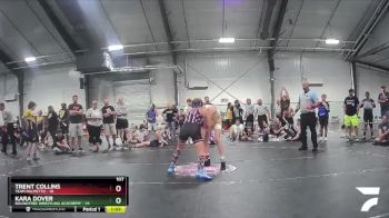 107 lbs Round 5 (6 Team) - Kara Dover, Roundtree Wrestling Acacdemy vs Trent Collins, Team Palmetto